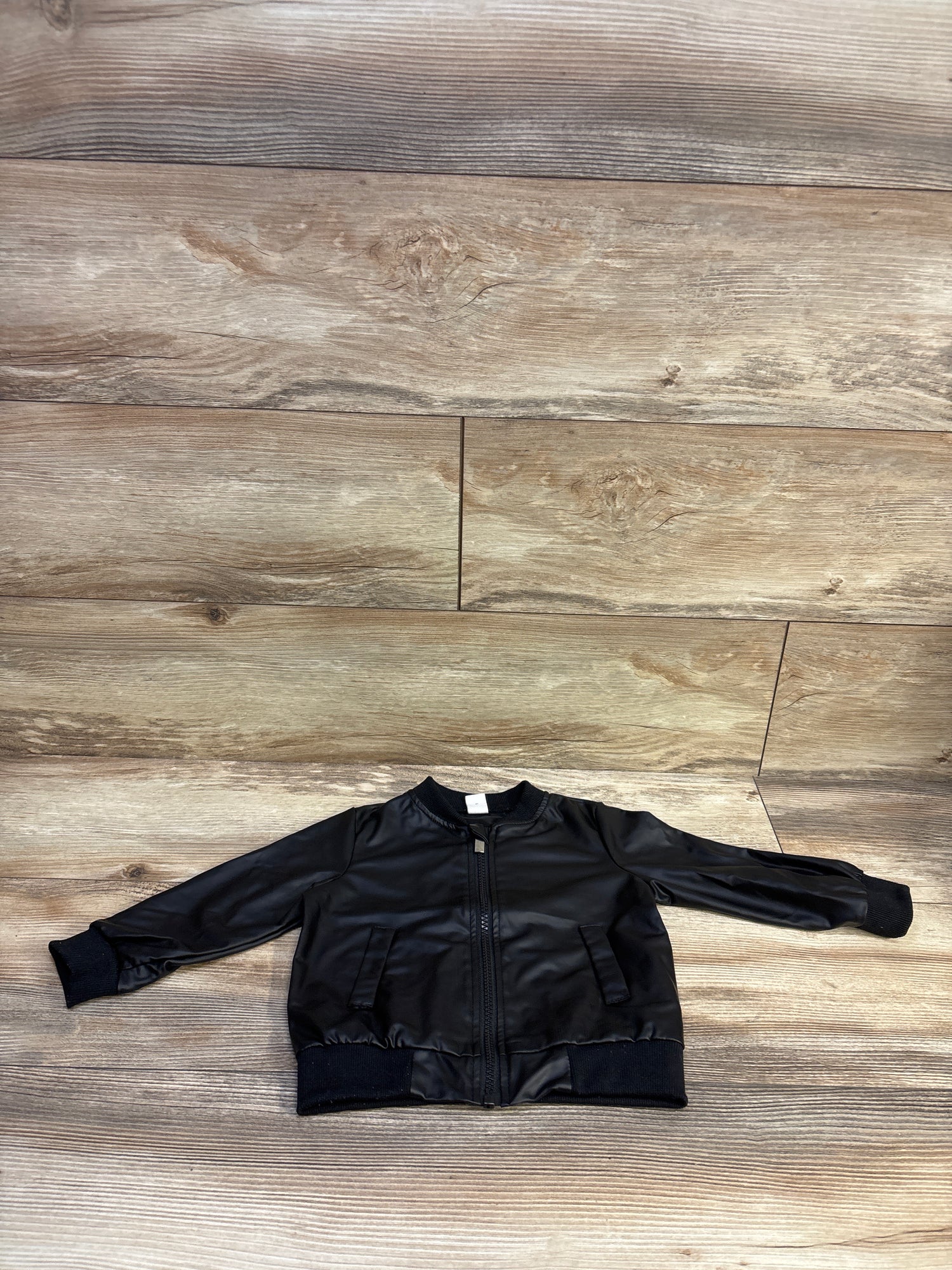 Shein Windbreaker Jacket Black sz 12-18m