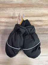 NEW Cat & Jack 3M Thinsulate Winter Mittens Black sz 12-24m