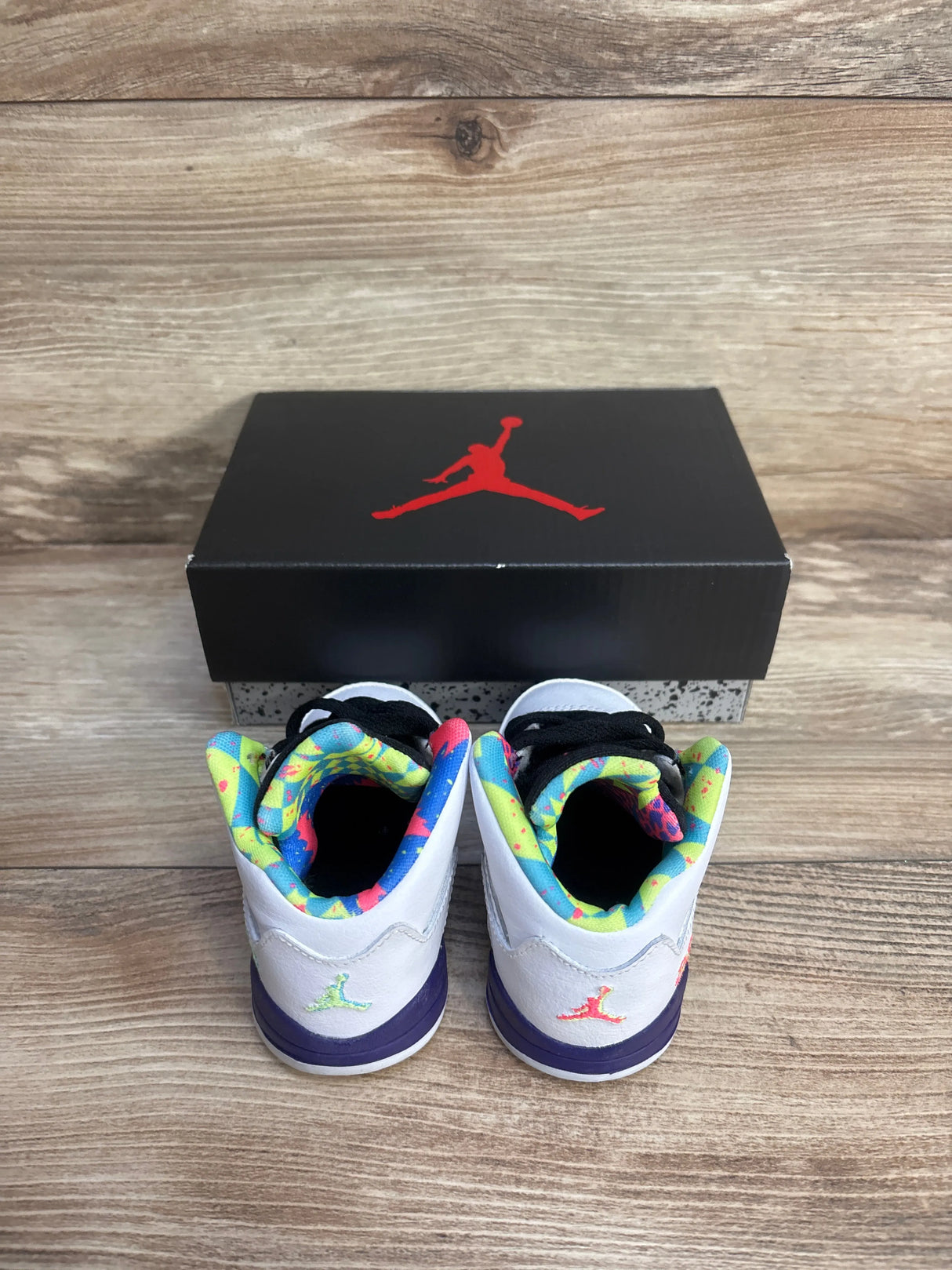Air Jordan 5 Retro TD 'Alternate Bel-Air' Sneakers sz 4c