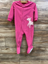 Carter's Blanket Sleeper Pink sz 18m