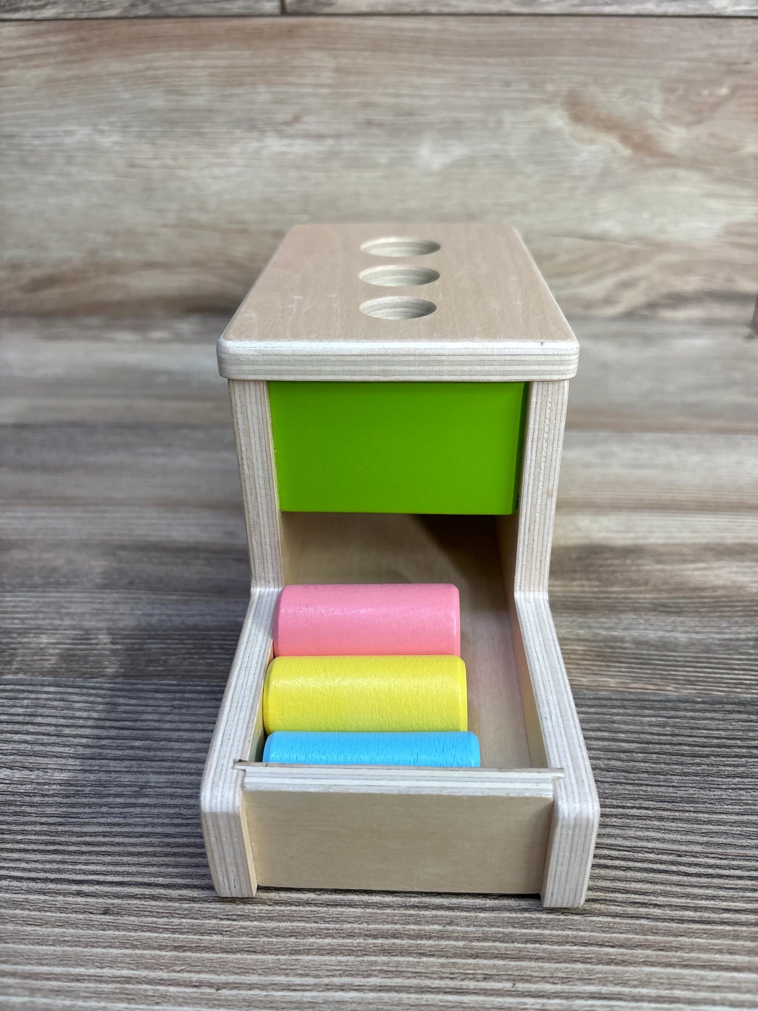 Tiny Land Wooden Montessori Peg Drop Toy