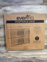 Evenflo Position & Lock Doorway Gate Farmhouse Collection 26-42''