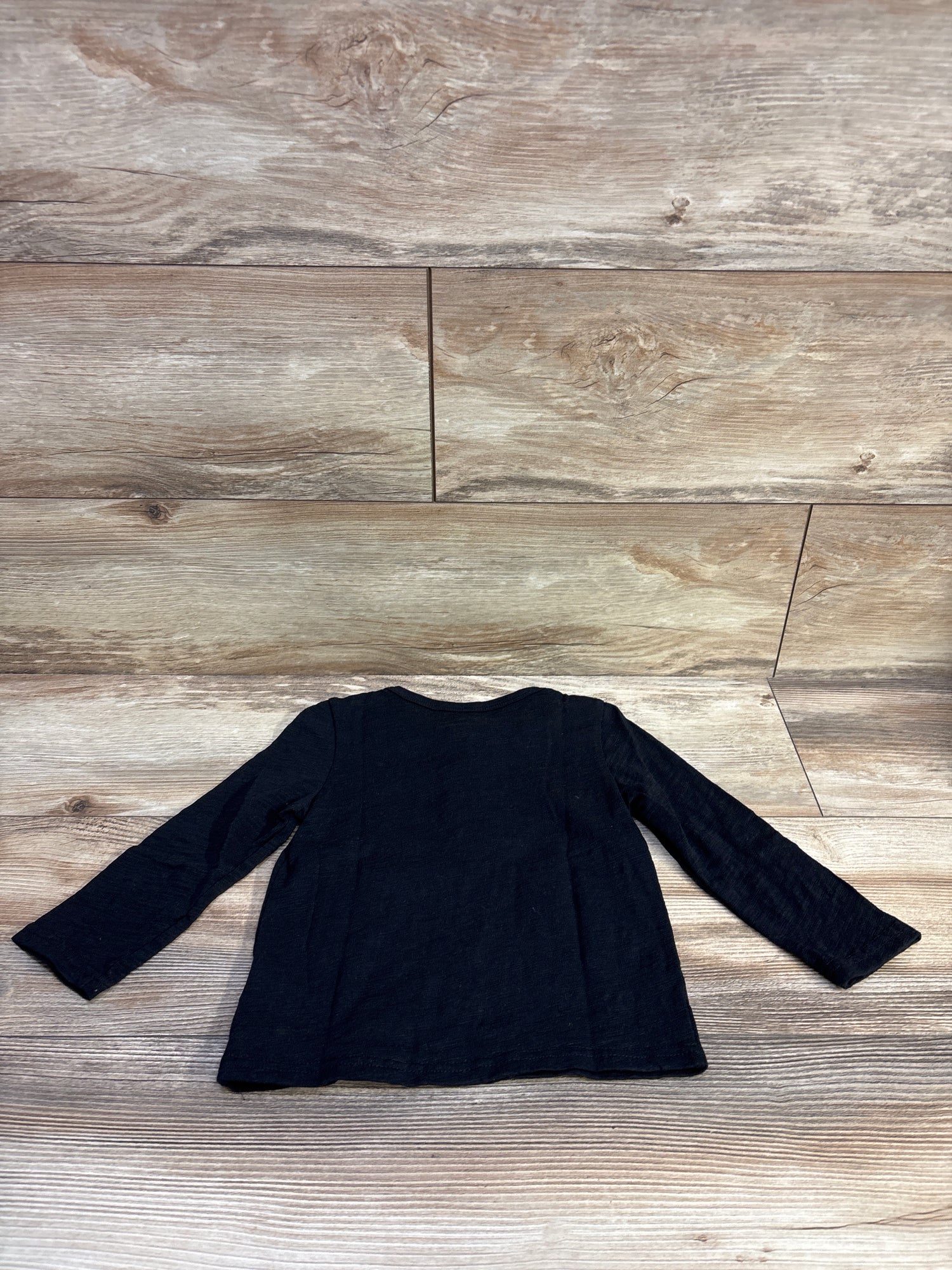 Shein Henley Shirt Black sz 3T