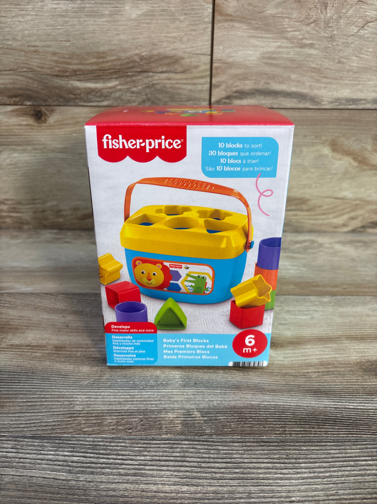 NEW Fisher Price Baby's First Blocks Shape Sorter