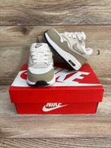 NEW Nike Air Max 1 EasyOn TD 'Phantom Light Orewood Brown' Sneakers sz 3c