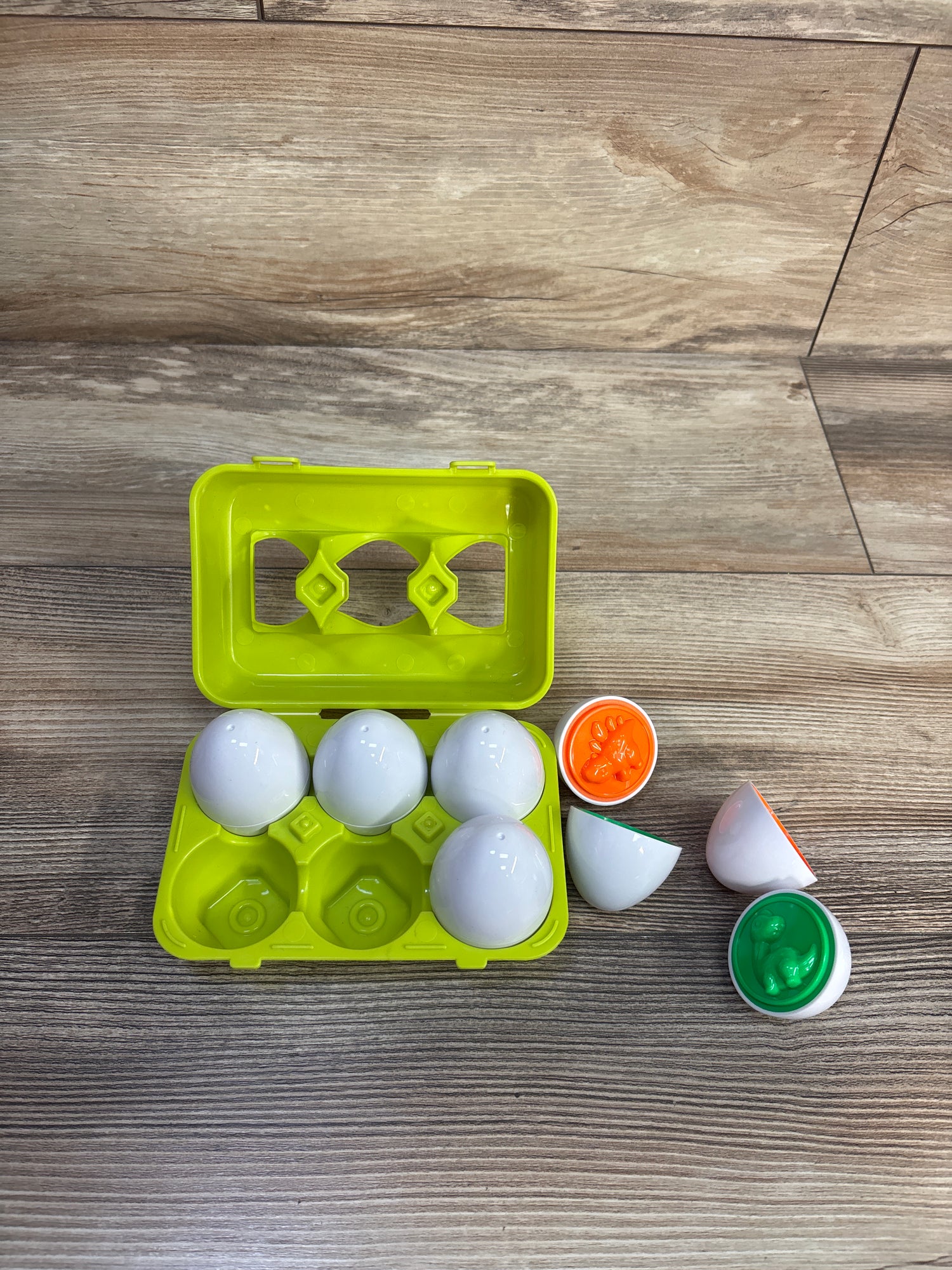 Yabei 6pk Egg Shape Sorting Carton