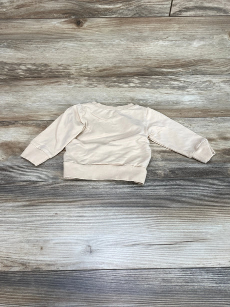 Long Sleeve 'My 1st Halloween' Shirt Beige Sz 0-3m - Me n Mommy To Be