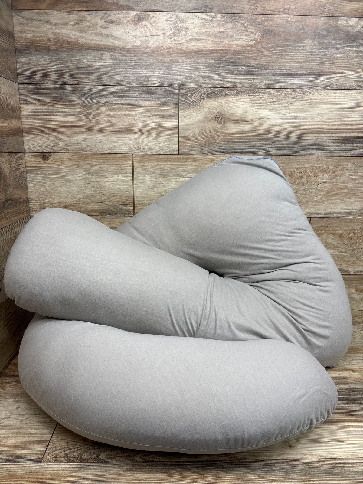 Momcozy U Shaped Pregnancy Body Pillow, Grey