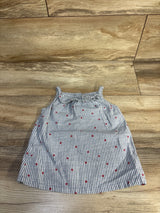 Oshkosh Striped Star Print Tank Top Blue sz 2T