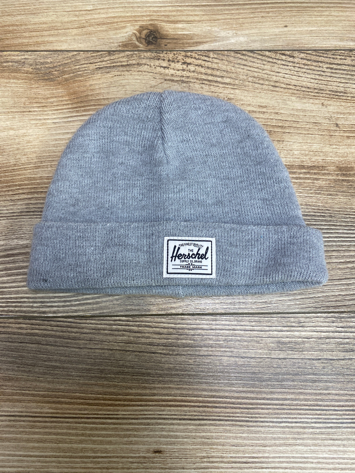 The Herschel Supply Co Baby Beanie Heather Grey Sz 6-18m