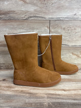 NWOT Cat & Jack Natalia Tall Shearling Style Boots Brown sz 5Y