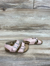 Old Navy Cork Bed Double Buckle Sandals Pink sz 3-6m