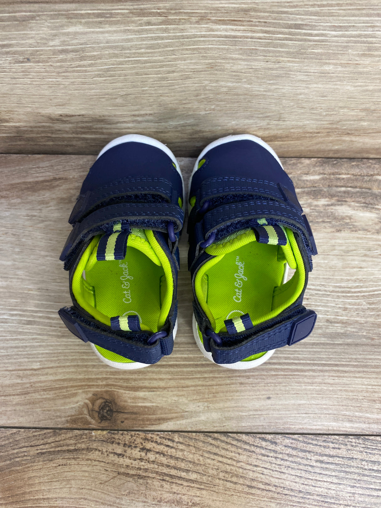 Cat & Jack Hank Play Sandals Navy sz 5c