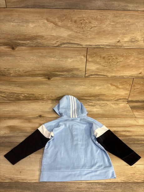 Adidas Logo Full Zip Hoodie Blue sz 18m - Me n Mommy To Be