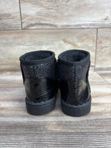 Xinke Fur Lined Glitter Boots Black sz 10/11c
