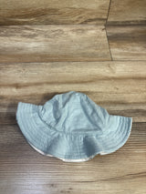 Carter's Organic Reversible Bucket Hat Blue/White sz 3-6m