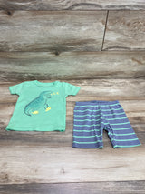 Just One You 2pc Dino Pajama Set Green sz 3T