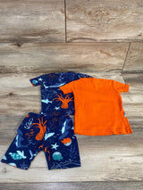 Carter's 3pc Sea Animals Pajama Set Orange/Blue sz 18m