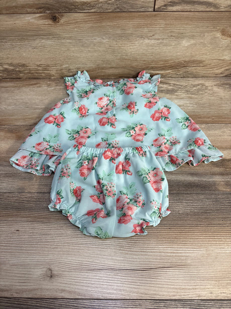 Janie and Jack 2pc Rose Chiffon Matching Set Mint sz 18-24m - Me n Mommy To Be