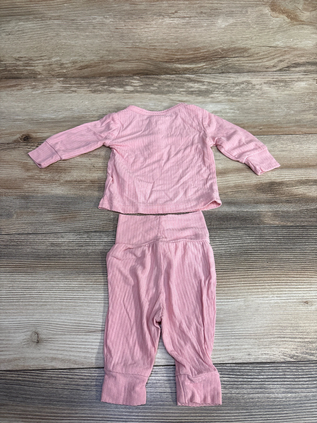 Carter's Purely Soft 2pc Ribbed Shirt & Bottoms Set Pink sz Newborn