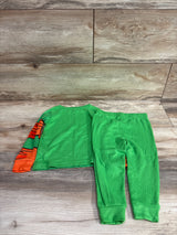 Teenage Mutant Ninja Turtles 2pc Pajama Set Green sz 2T