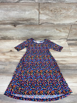 LulaRoe Swing Dress Blue sz 4T