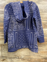 Free Assembly Hooded Pullover Sweatshirt Blue sz 4/5T