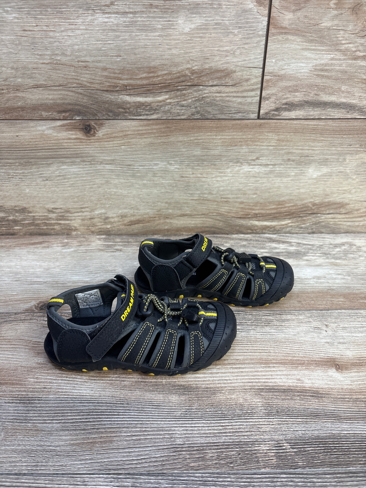 Dream Pairs Closed-Toe Outdoor Summer Sandals Black sz 12c