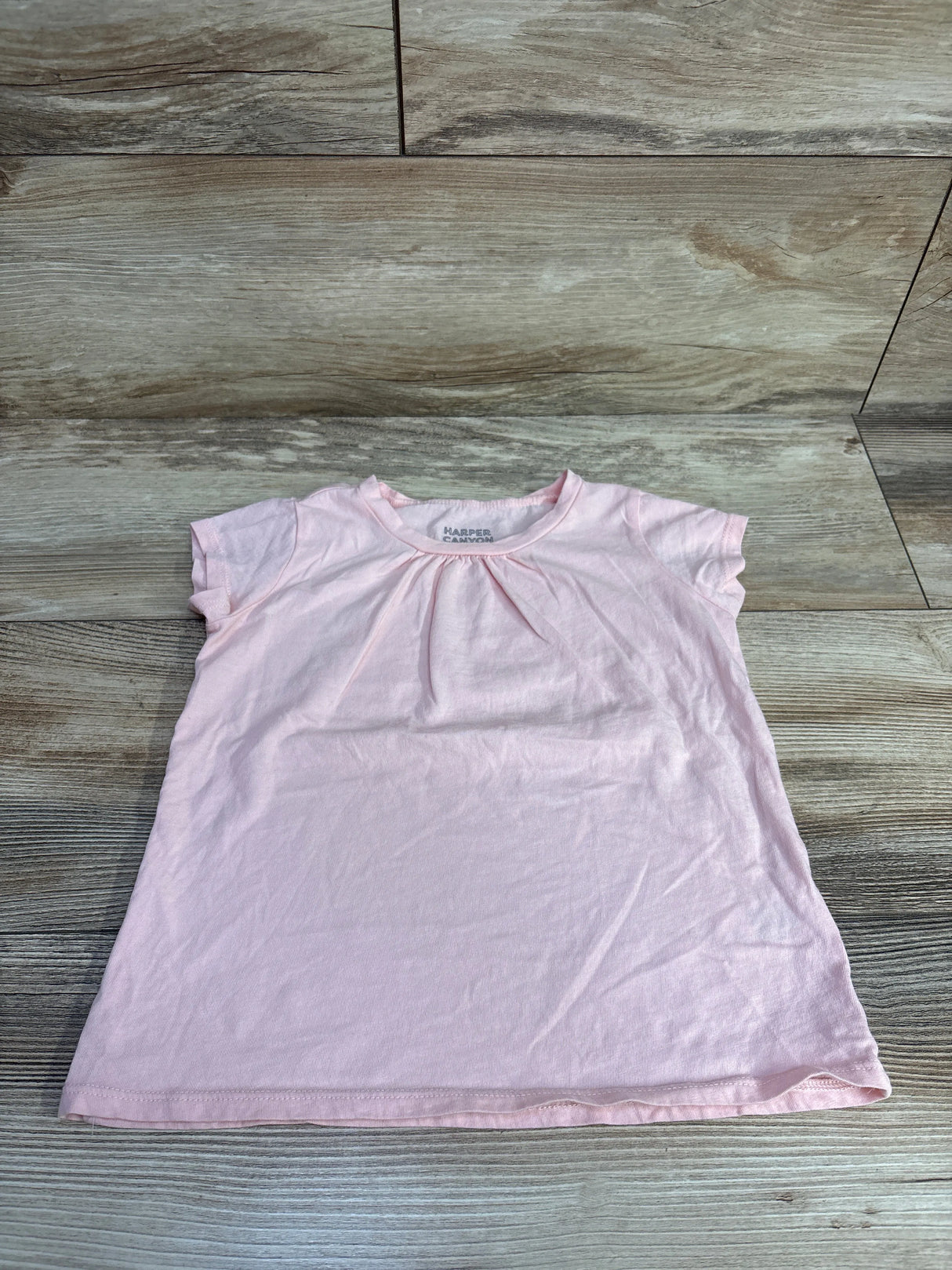 Harper Canyon Short Sleeve Shirt Pink sz 4T
