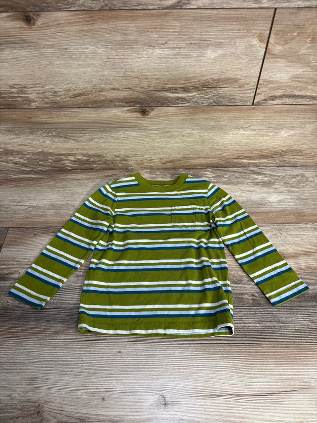 Okie Dokie Striped Shirt Green sz 3T - Me n Mommy To Be