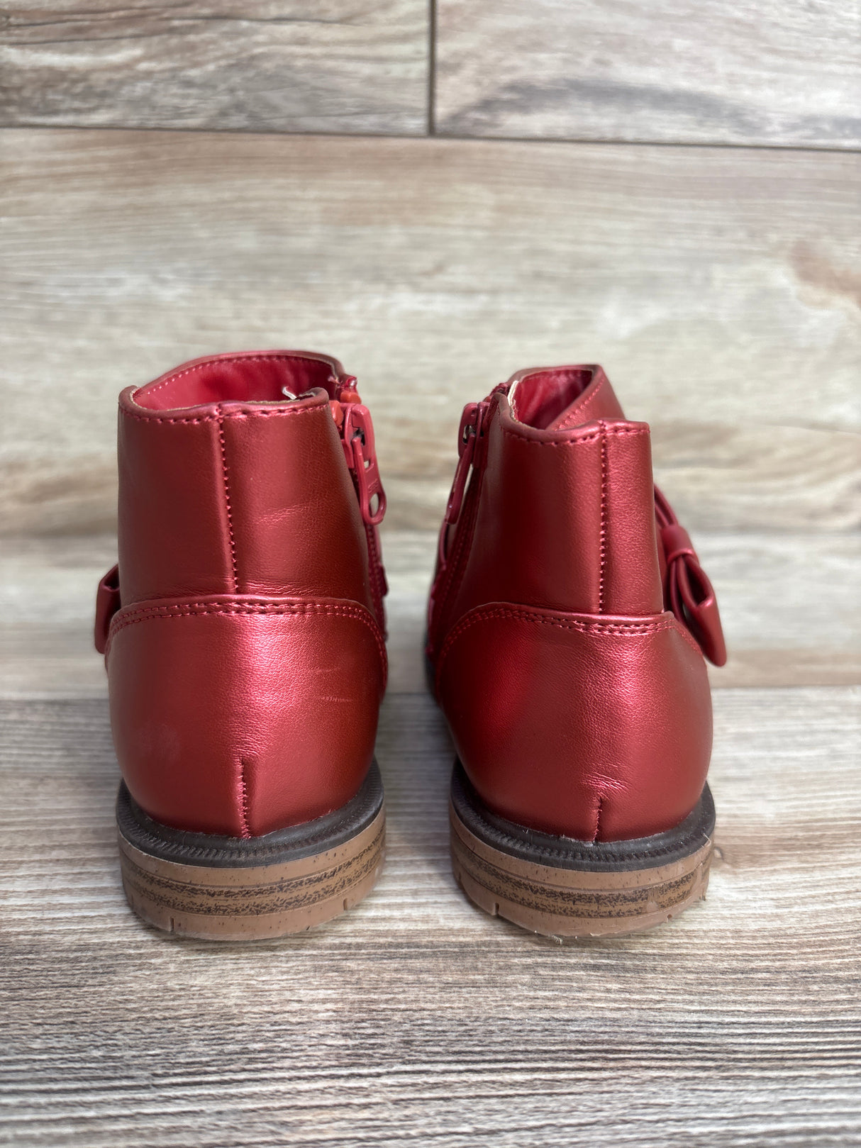 Cat & Jack Harmony Fashion Boots red sz 10c