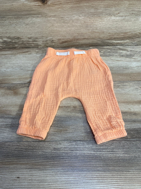 Cat & Jack Muslin Pants Peach sz 6-9m - Me n Mommy To Be