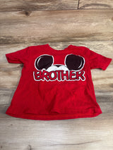 Disney Mickey Mouse Shirt Red sz 4-5T