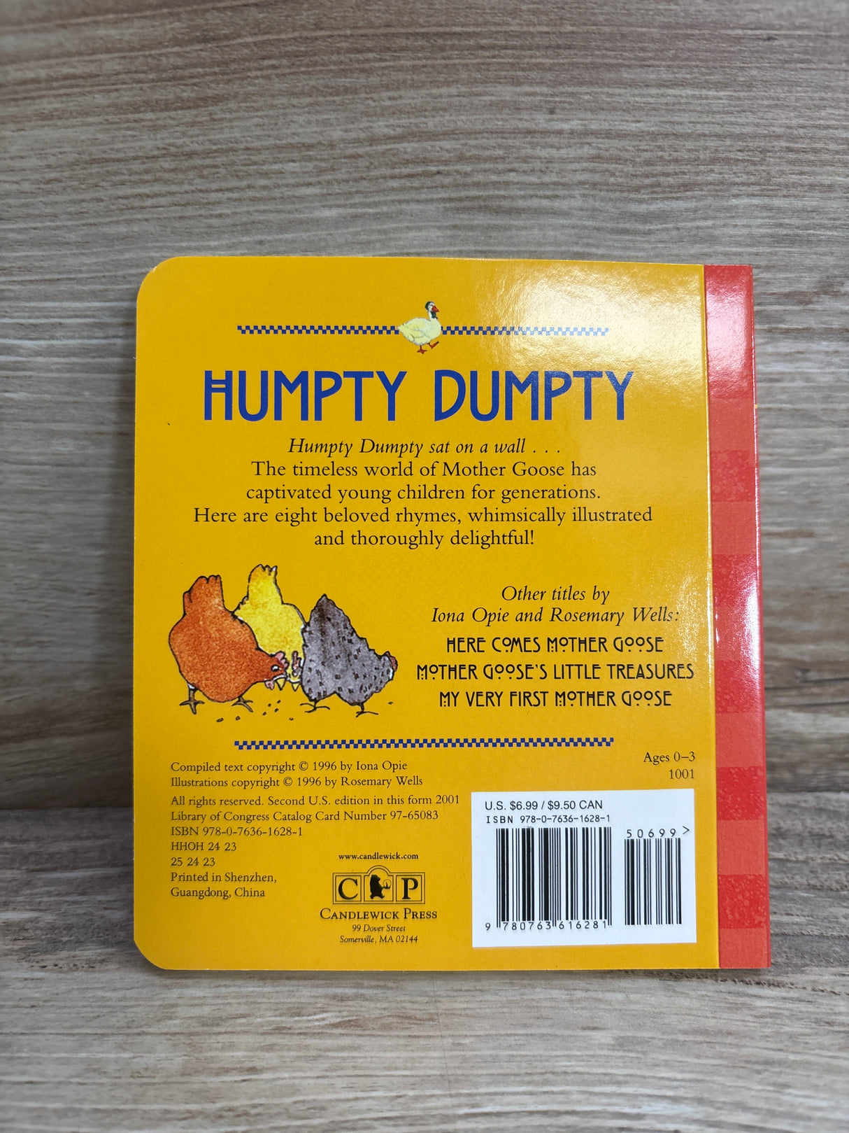 Humpty Dumpty And Other Rhymes Board Book