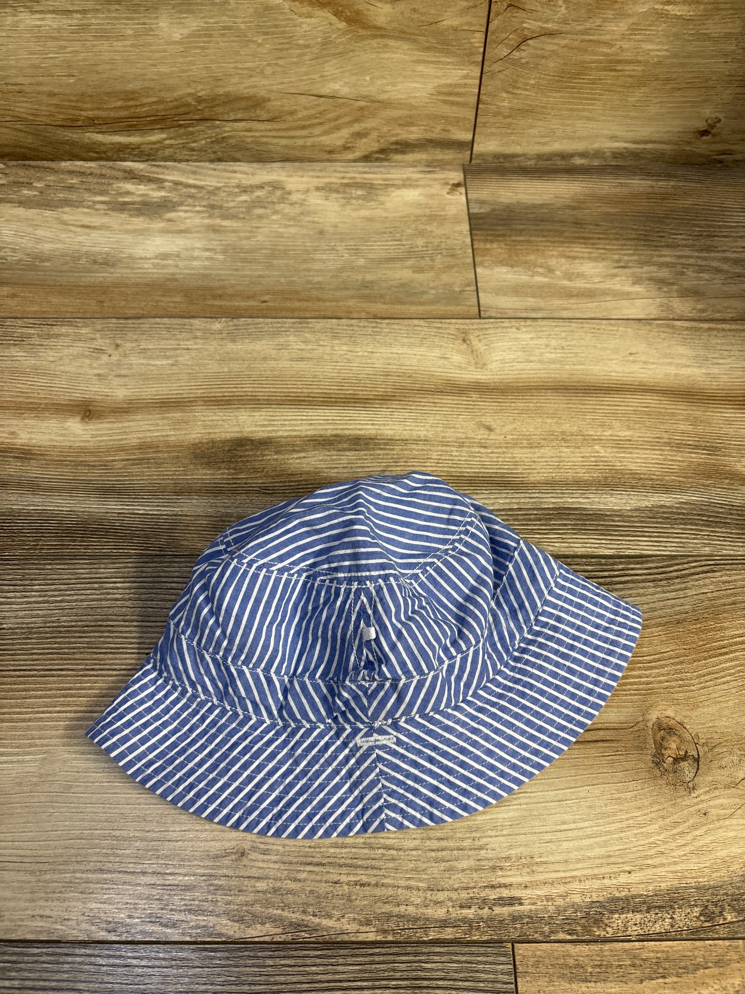 Striped Bucket Hat Blue One Size