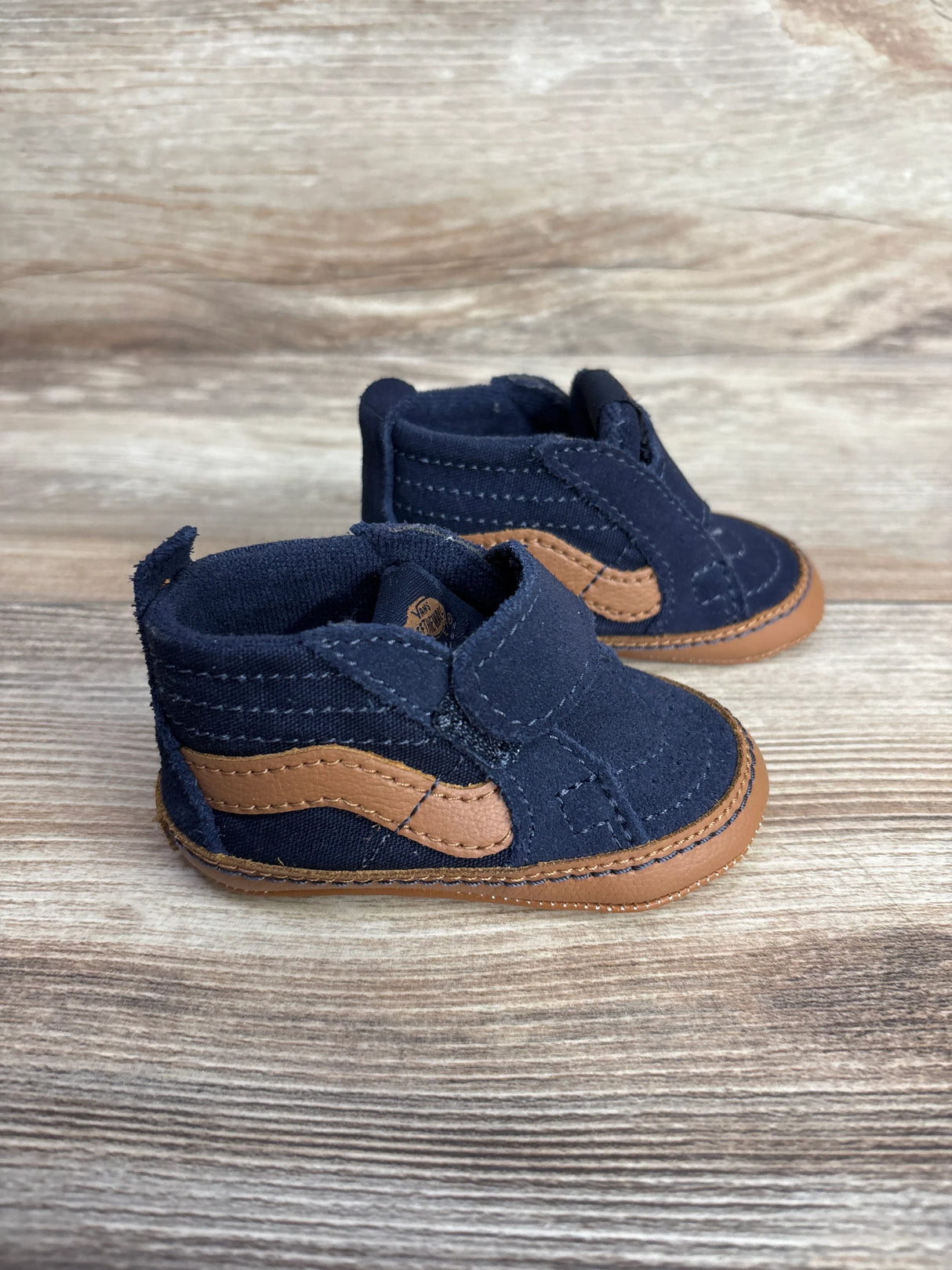 Vans Sk8-Hi Crib Sneakers Navy sz 2c