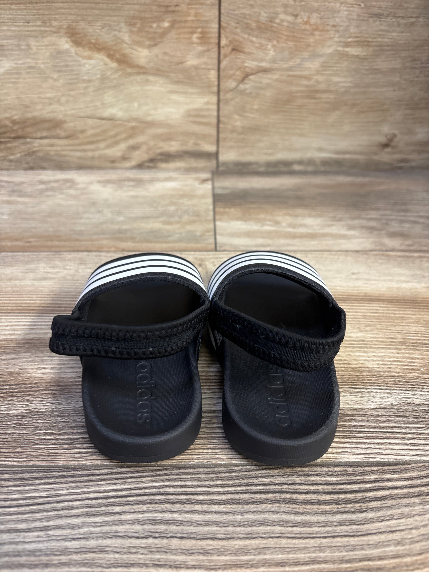 Adidas Adilette Estrap I Sandals Black sz 6c