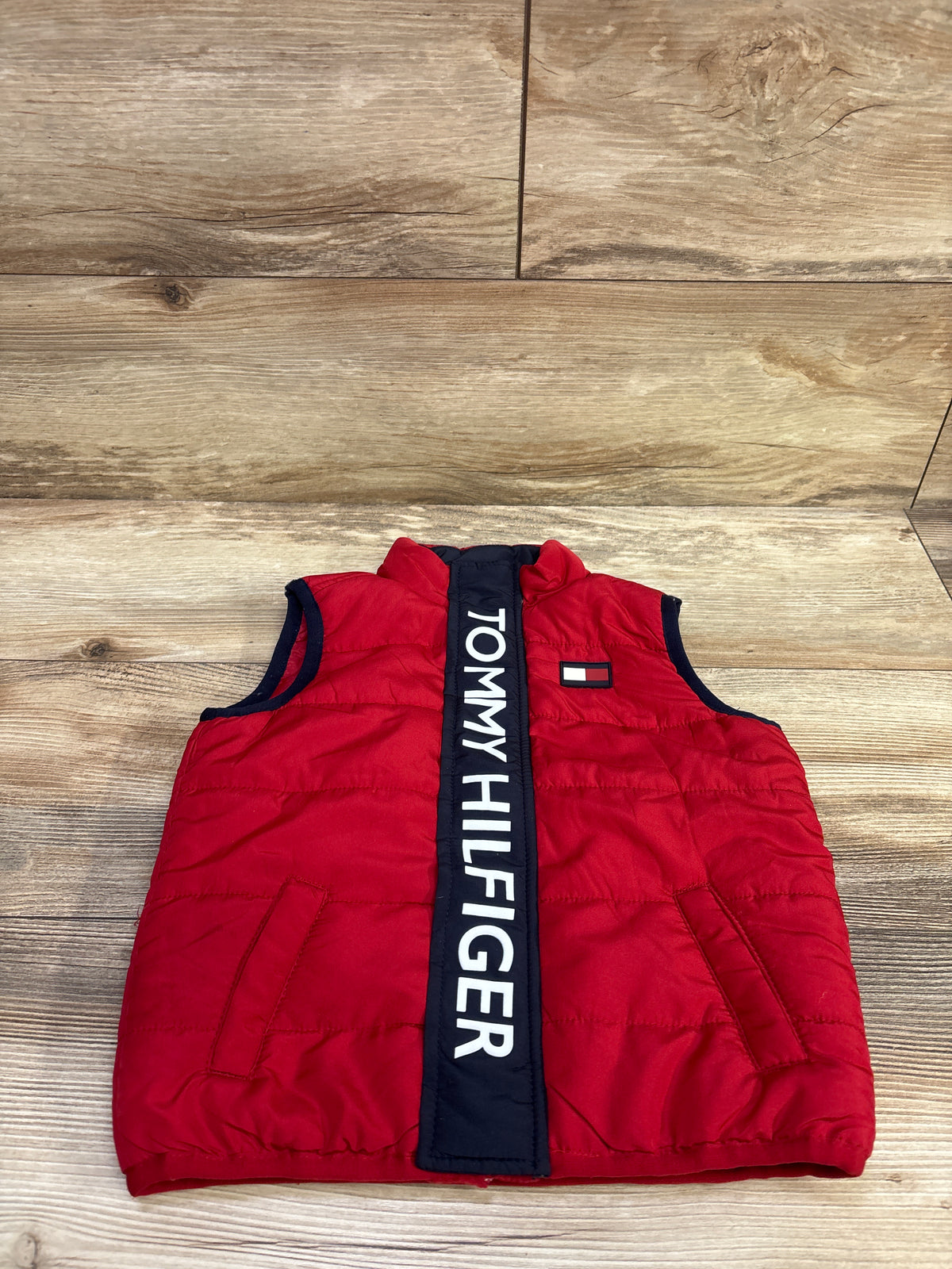 Tommy Hilfiger Puffer Vest Red sz 24m