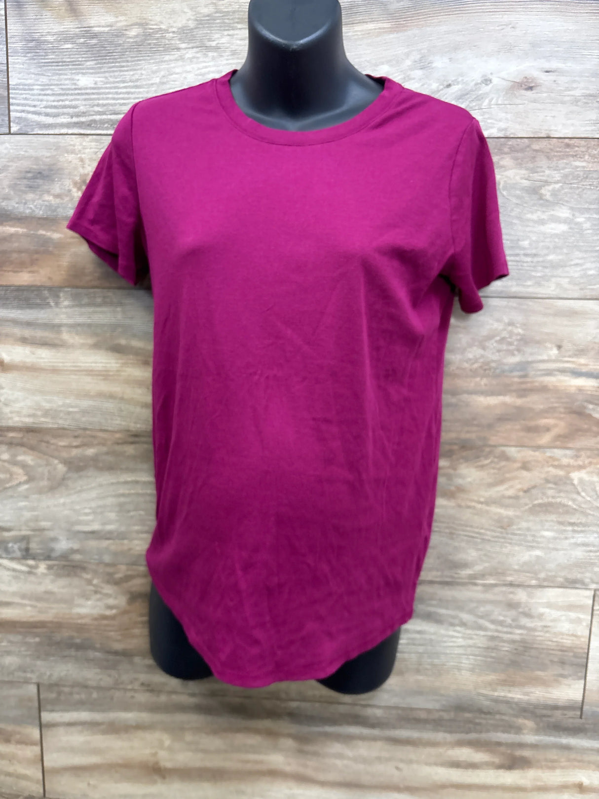 Time and Tru Maternity Shirt Magenta sz Large