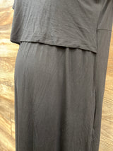 NEW Smallshow Maternity Nursing Dress Black sz Medium