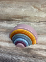 Twinkle Twinkle Little One Silicone Dusty Rainbow Stacker