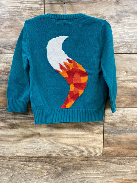 H&M Fox Knit Sweater Blue sz 18m-2T - Me n Mommy To Be