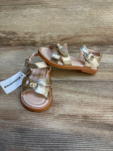 NEW Kiderence Summer Sandals Gold sz 6c