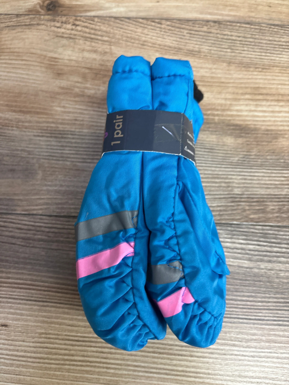 NEW ThermaWear Kid's Ski Mittens Blue OSFM