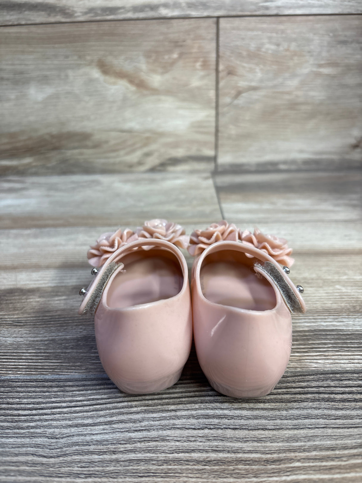 Mini Melissa Ultragirl Springtime Ballet Flats in Pearly Pink sz 5c