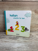 KiwiCo Kellan Counts To Ten Board Book