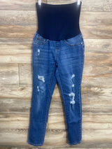 Blue Savvy Full Panel Jeans Blue sz Large