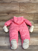 Urban Republic 2pc Puffer Snowsuit with Mittens Pink sz 9m