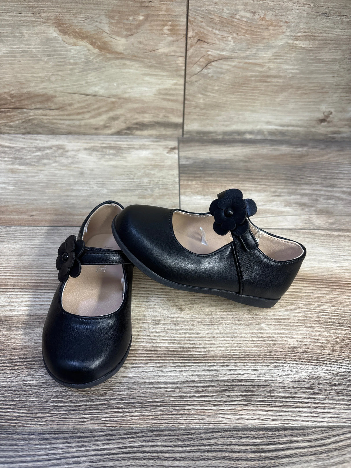 Children's Place Comfort Flex Mary Jane Flats Black sz 6c