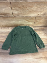 Carter's Long Sleeve Shirt Green sz 4T